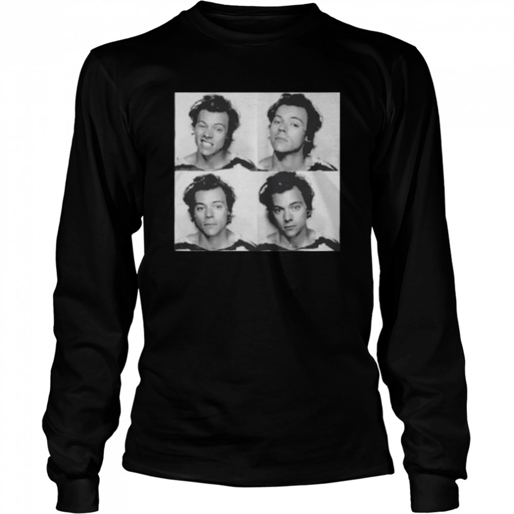 Harry Styles Photo Collage Photoshoot Shirt Long Sleeved T-Shirt