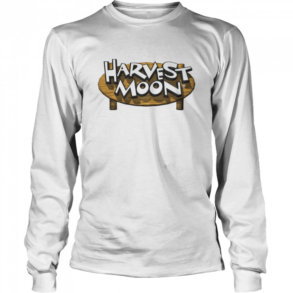Harvest Moon Logo Shirt Long Sleeved T-Shirt