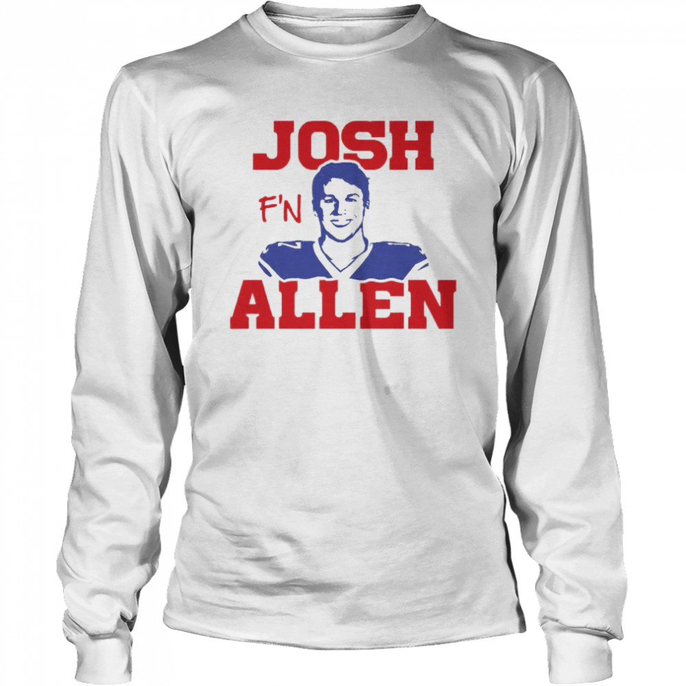 Josh Fn Allen Buffalo Bills Football Freaking Quarterback Qb Mafia Buf Long Sleeved T Shirt