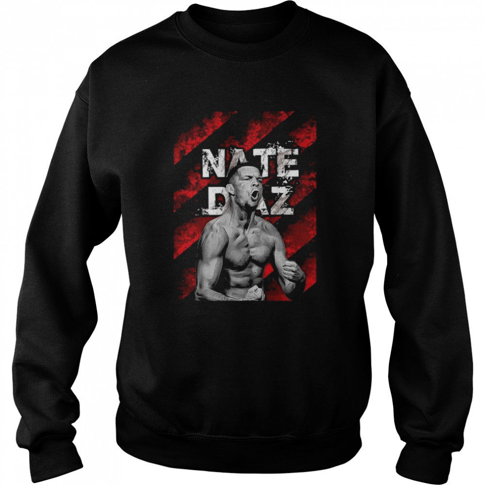 Nate Diaz Vintage Graphic Ufc T- Unisex Sweatshirt