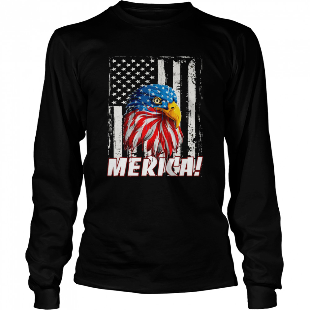 Patriot Day September 11Th Merica Eagle Shirt Long Sleeved T Shirt