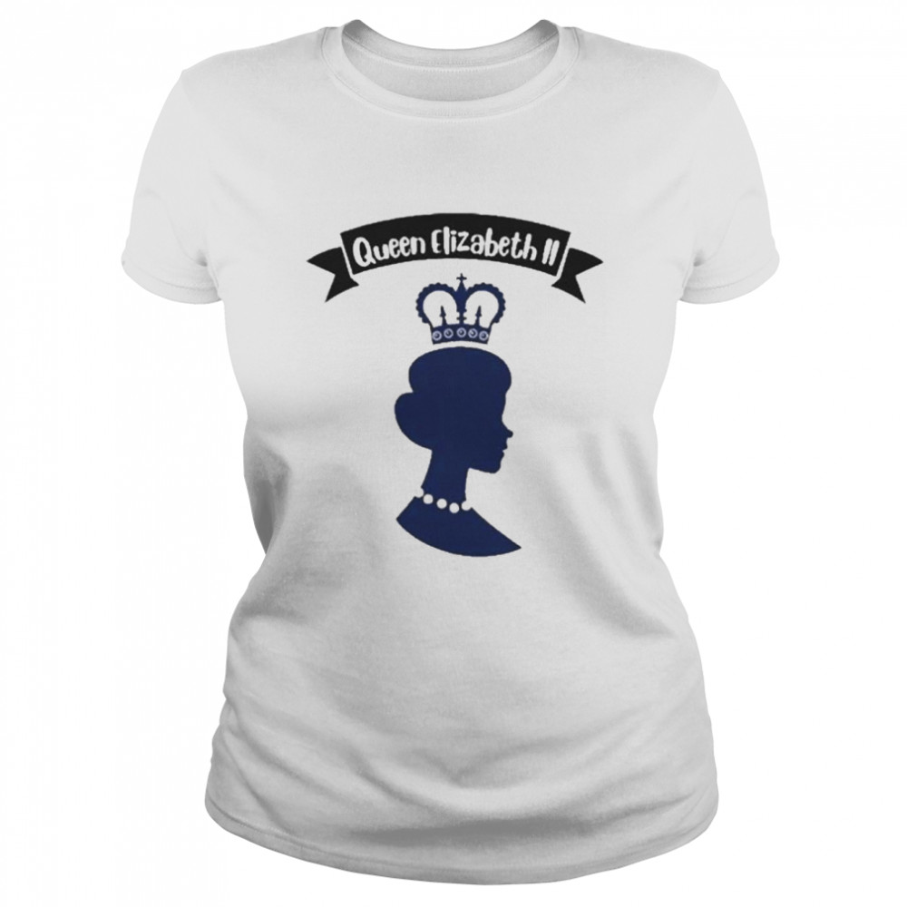 Rip Queen Elizabeth Ii The Crown Classic Womens T Shirt