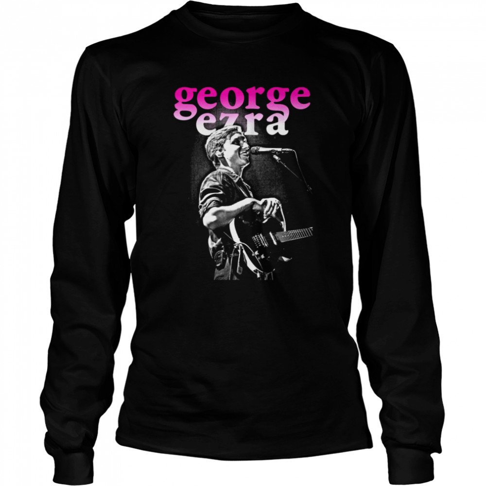 Singer George Ezra Barnett Shirt Long Sleeved T Shirt
