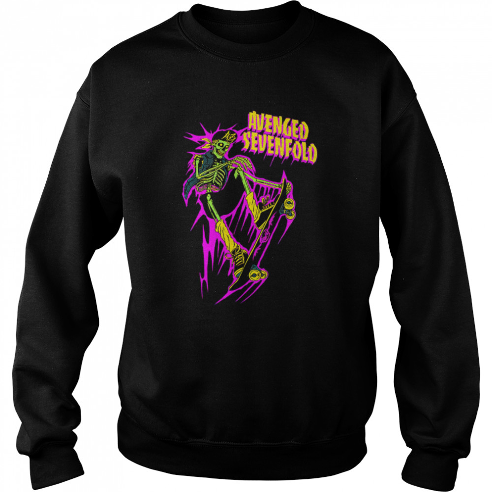 Skully Skater Avenged Sevenfold Shirt Unisex Sweatshirt