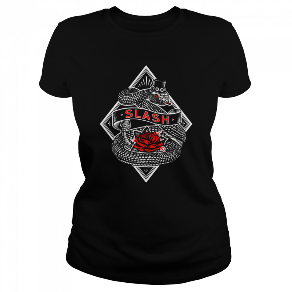 Slash Guitarist Shirt Classic Womens T Shirt