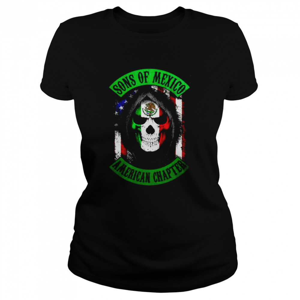 Sons Of Mexico American Chapter Shirt Classic Womens T Shirt
