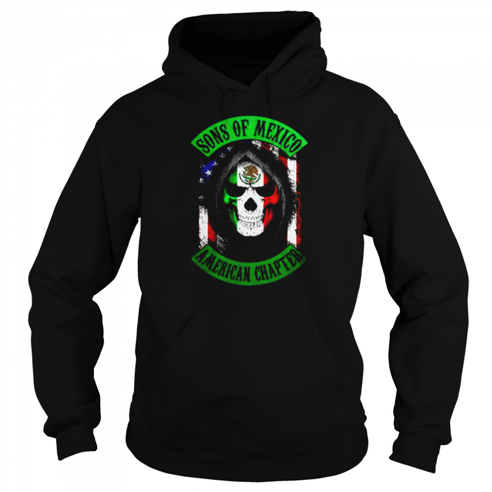 Sons Of Mexico American Chapter Shirt Unisex Hoodie