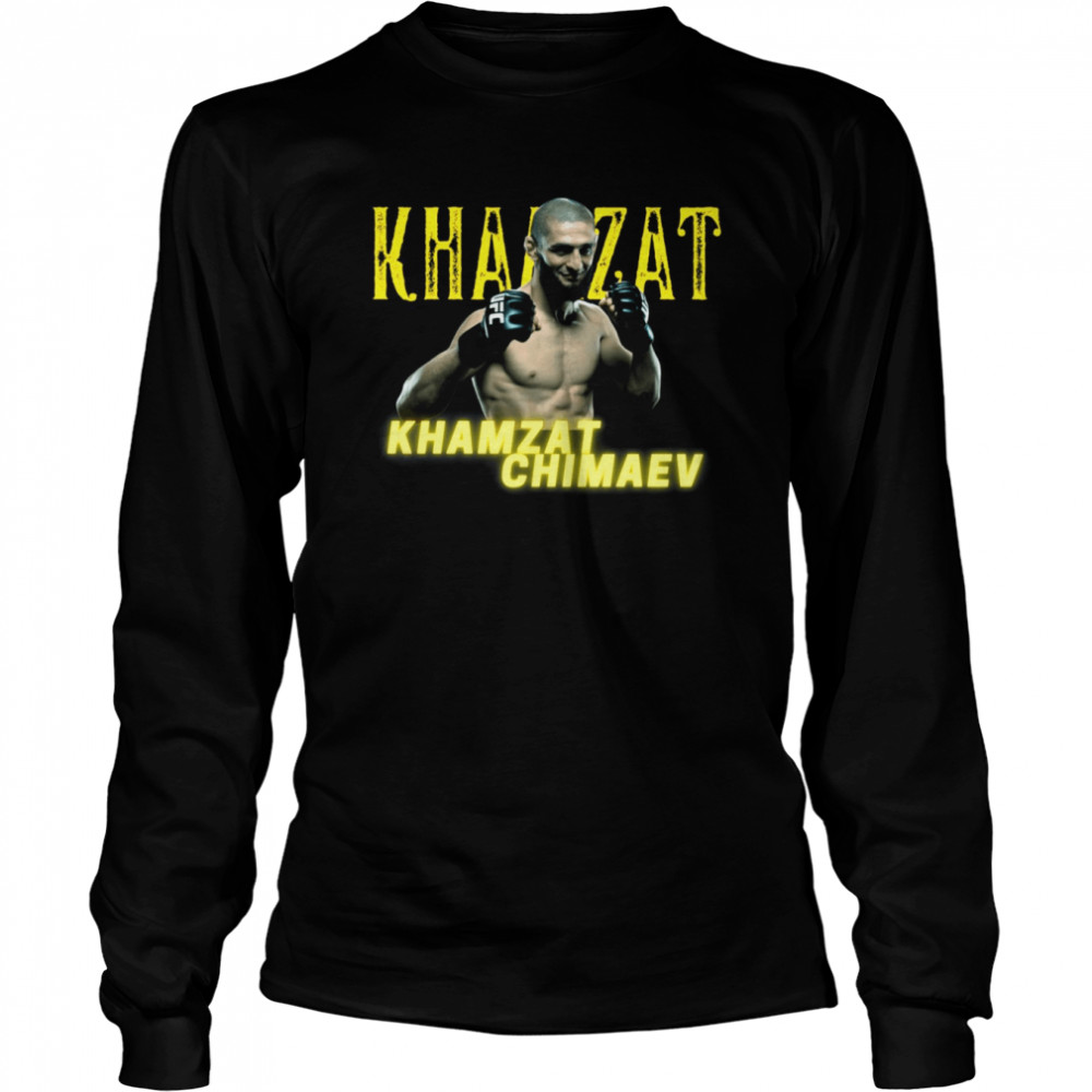 Sports Khamzat Khamzat Chimaev T Long Sleeved T Shirt