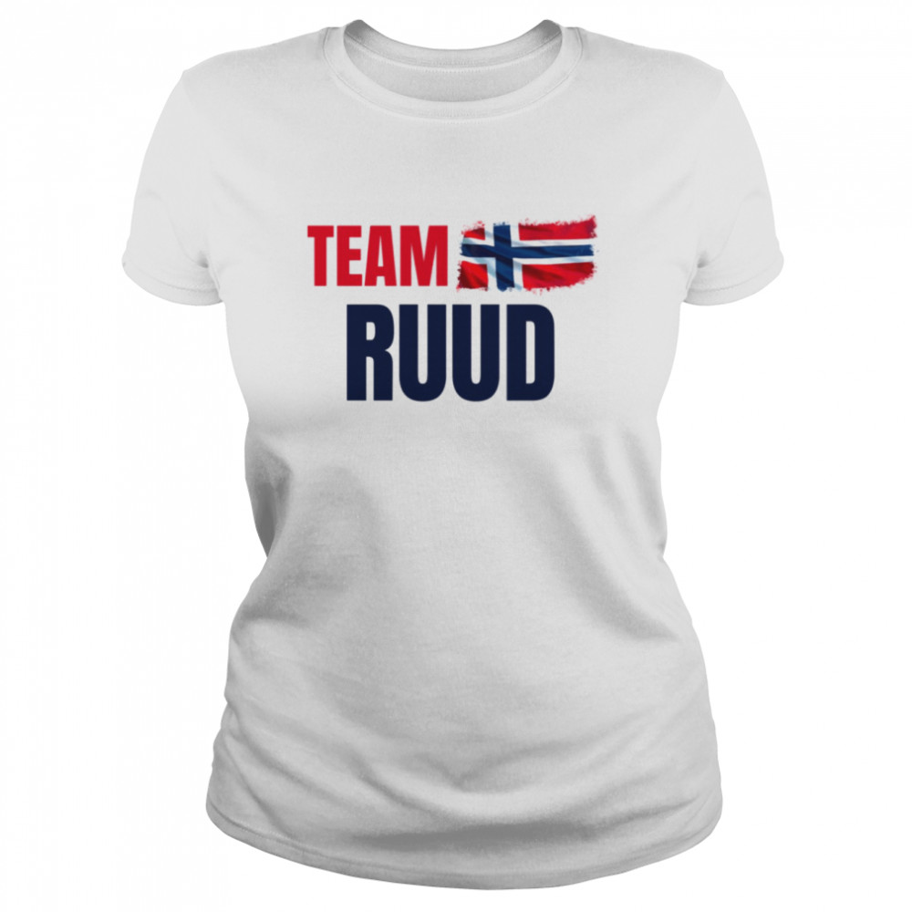 Team Ruud Casper Ruud Shirt Classic Womens T Shirt