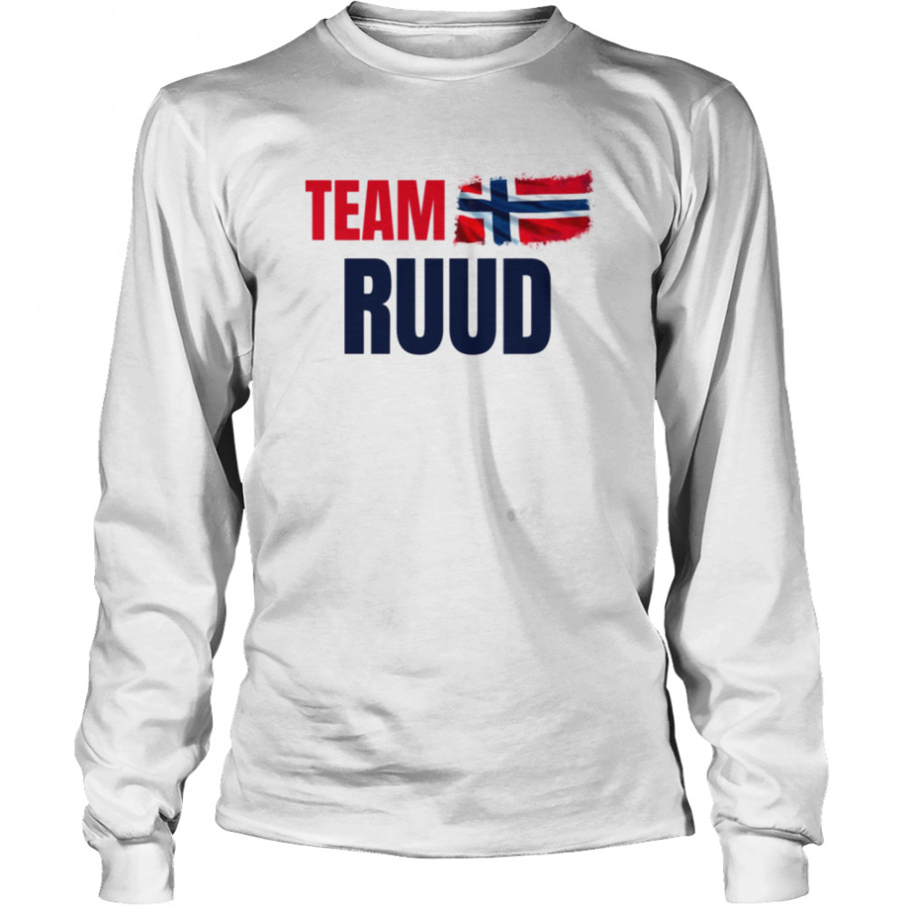 Team Ruud Casper Ruud Shirt Long Sleeved T-Shirt