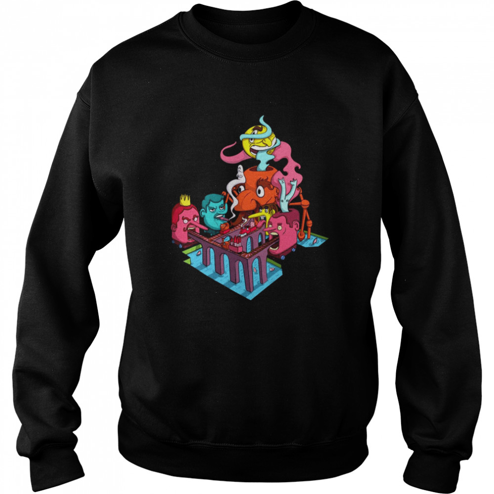 The Mouths And Spirits Coaster Disneyland Halloween S Unisex Sweatshirt