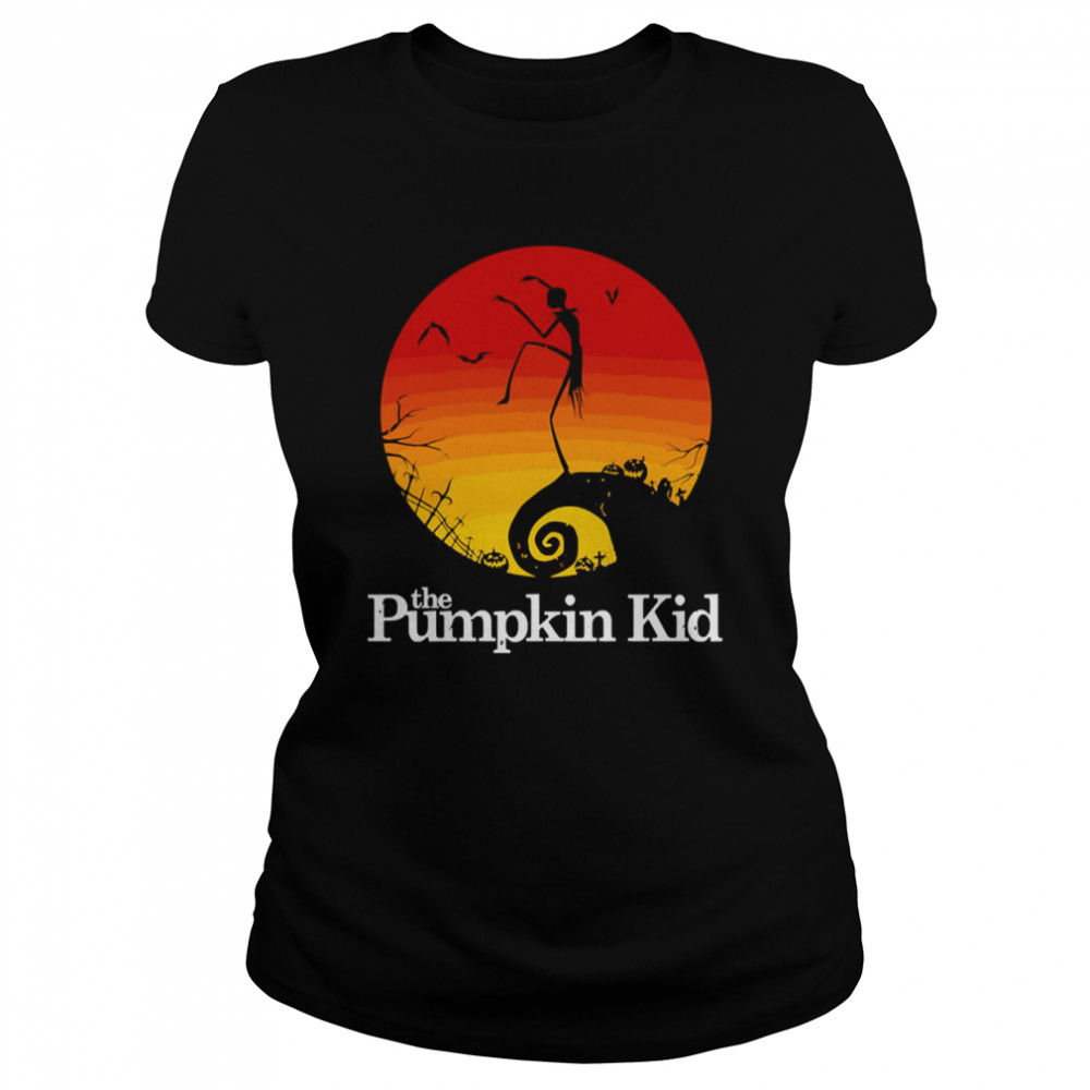 The Pumpkin Kid Cobra Kai X Nightmare Before Christmas Jack  Shirt Classic Women'S T-Shirt