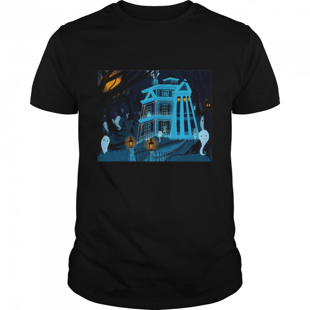 The Spooky Mansion Disneyland Halloween Shirts