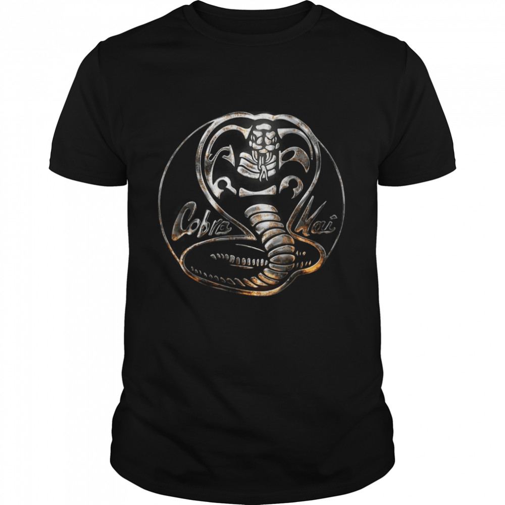 usted Steel Snake Logo Graphic shirt