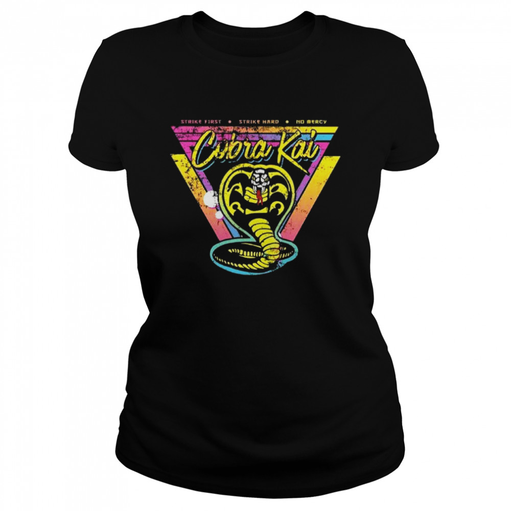 Vintage Retro Cobra Kai T Classic Womens T Shirt