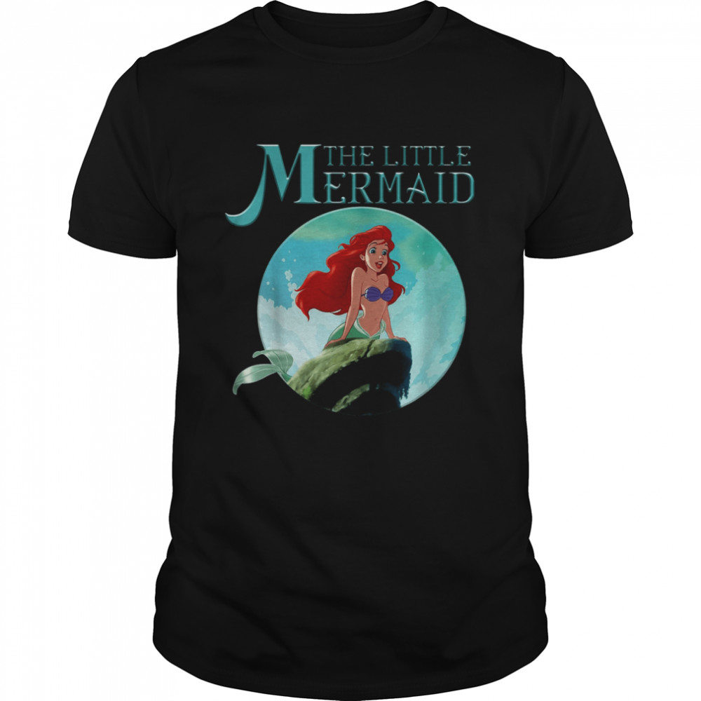 Ariel Splash Rock Graphic The Little Mermaid T-Shirt