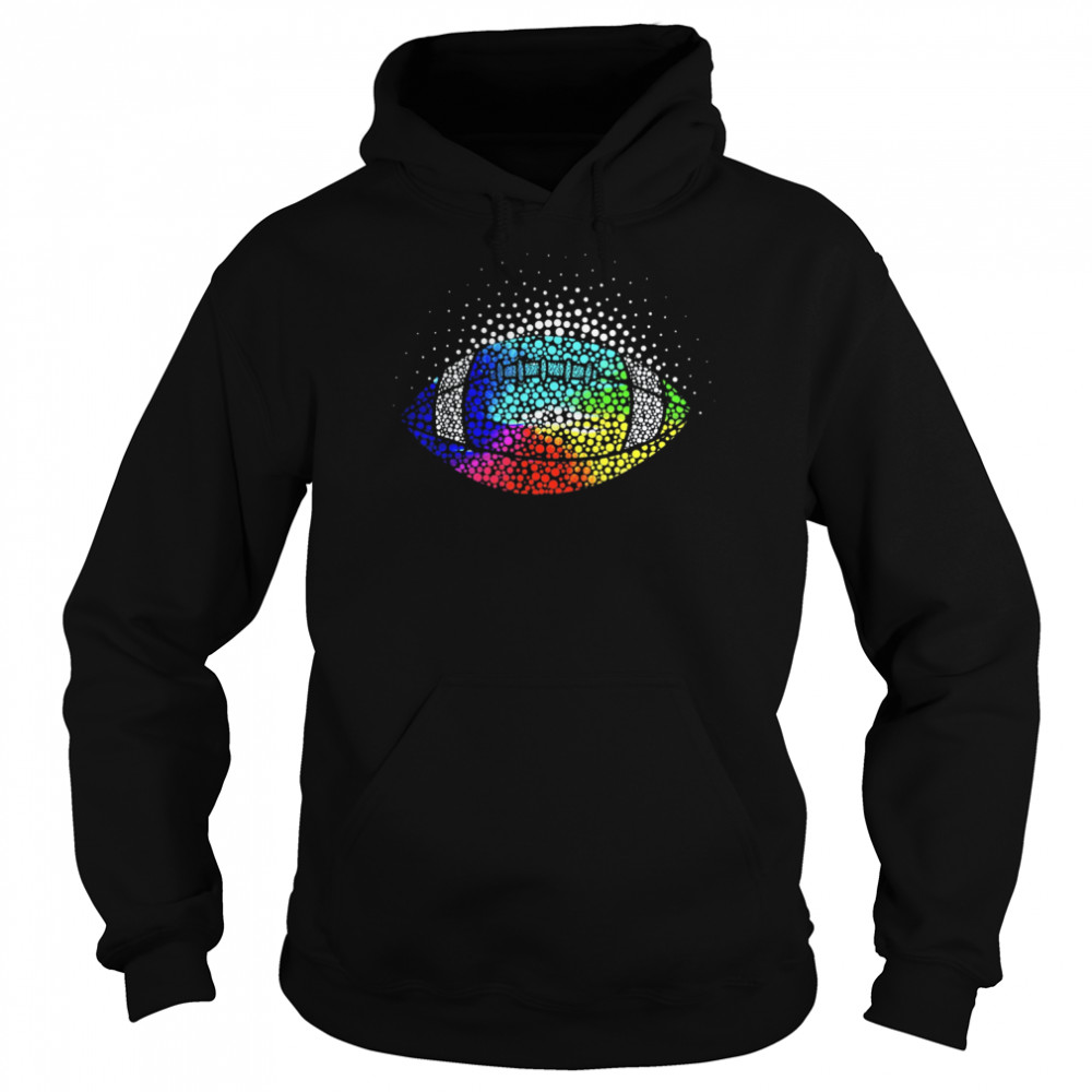 Colorful Dot Football Happy International Dot Day 2023 T Unisex Hoodie