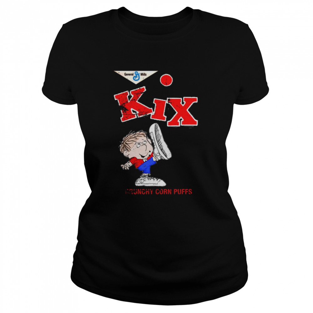 Distressed Vintage Style Kix Kids Love Kix For What Kix Has Got Moms Love Kix For What Kix Has No Schoolhouse Rock Shirt Classic Women'S T-Shirt