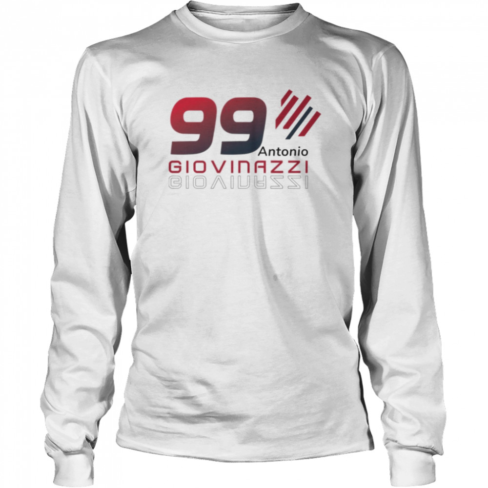 Formula 1 Alfa Romeo Sauber Antonio Giovinazzi Shirt Long Sleeved T Shirt