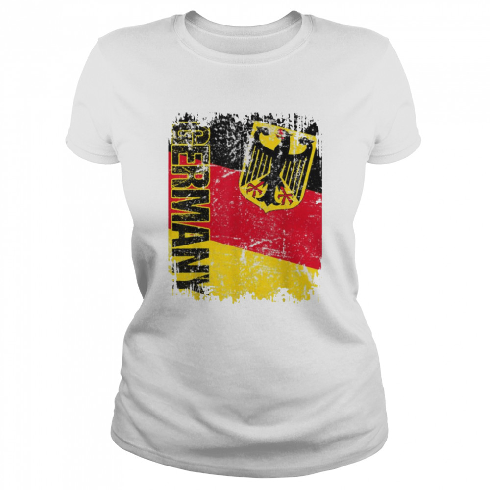 German Political Germany Flag Shirt Classic Womens T Shirt