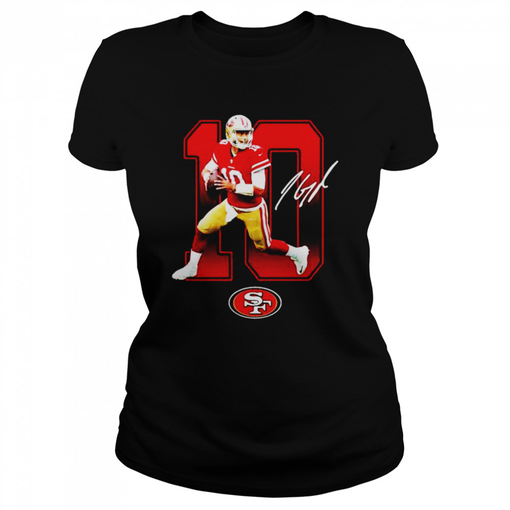 Jimmy Garoppolo San Francisco 49Ers Signature Shirt Classic Women'S T-Shirt