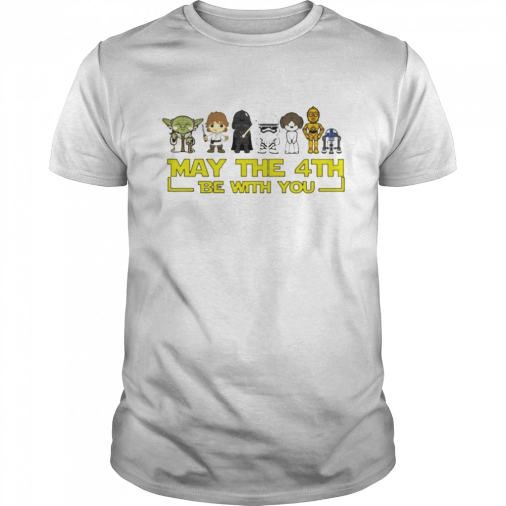May the 4th be with you Star War character shirt
