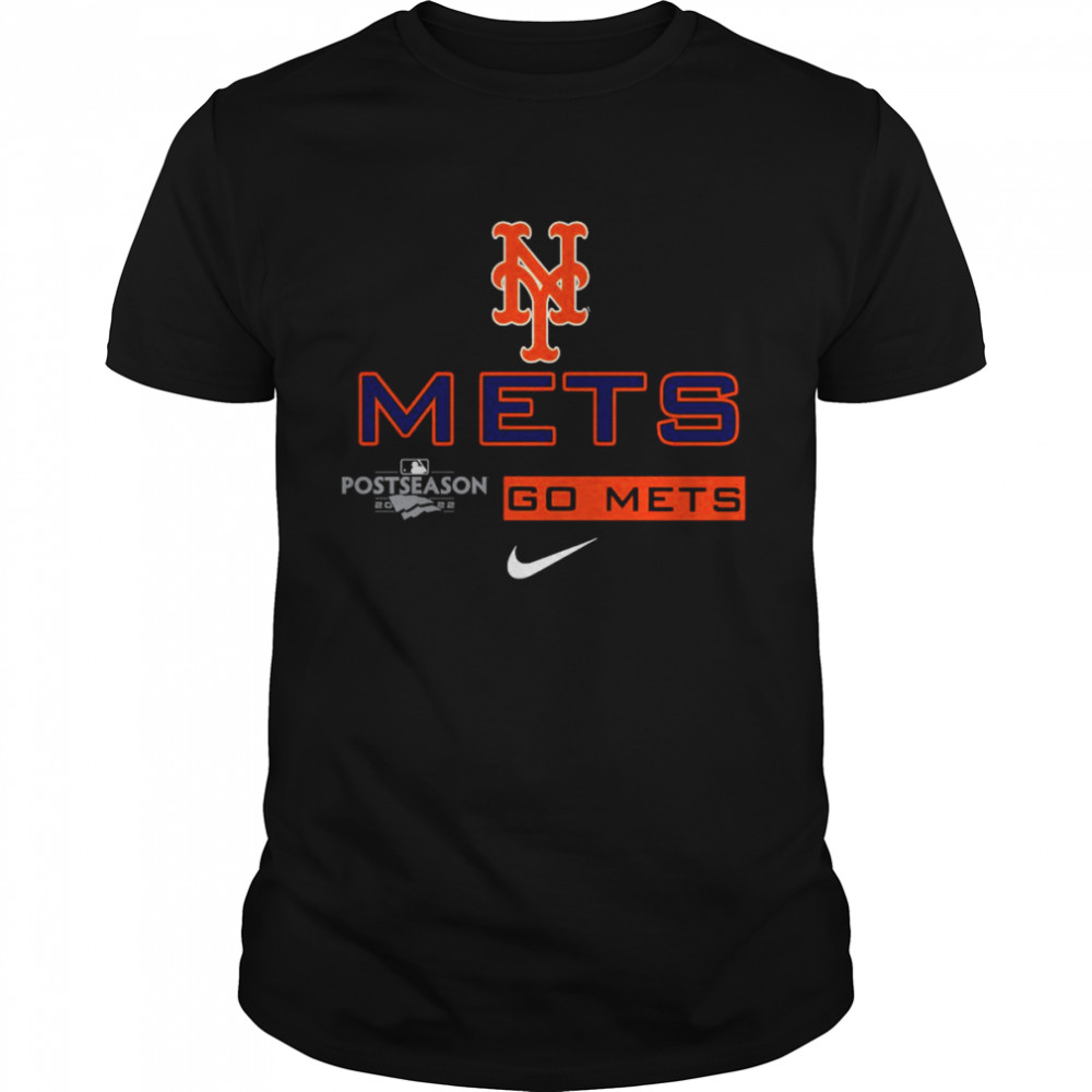 New York Mets 2022 Postseason Authentic Collection Dugout T-Shirt