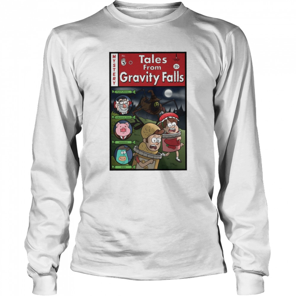Tales From Gravity Falls Halloween Shirt Long Sleeved T-Shirt