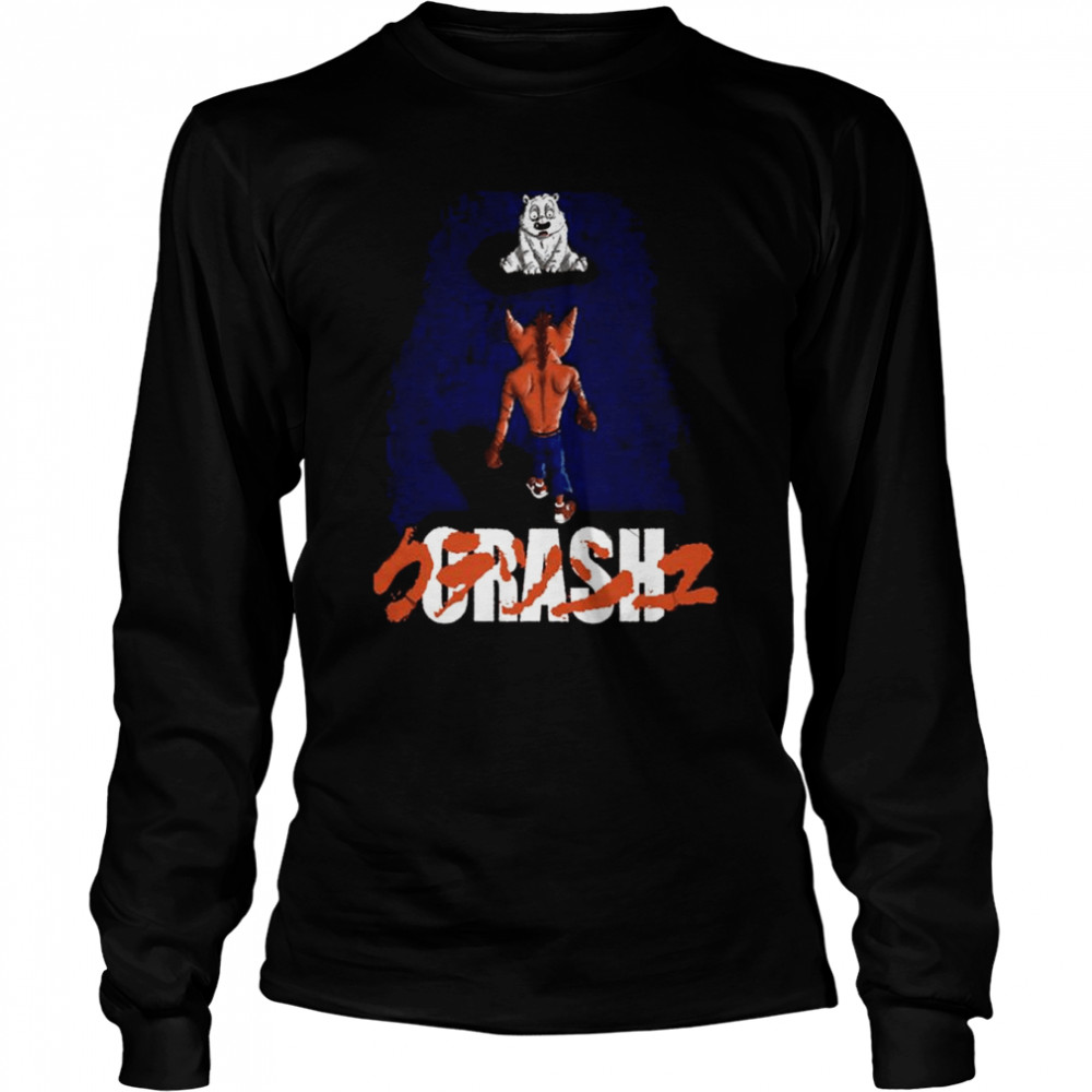 The Iconic Crash Halloween Graphic Shirt Long Sleeved T-Shirt