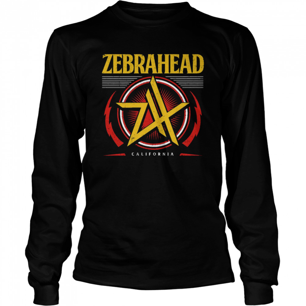 California Zebrahead Band Shirt Long Sleeved T-Shirt