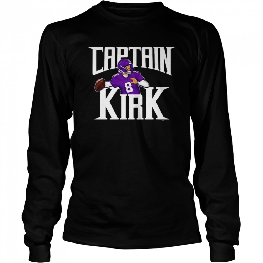 Kirk Cousins Captain Kirk Shirt Long Sleeved T Shirt