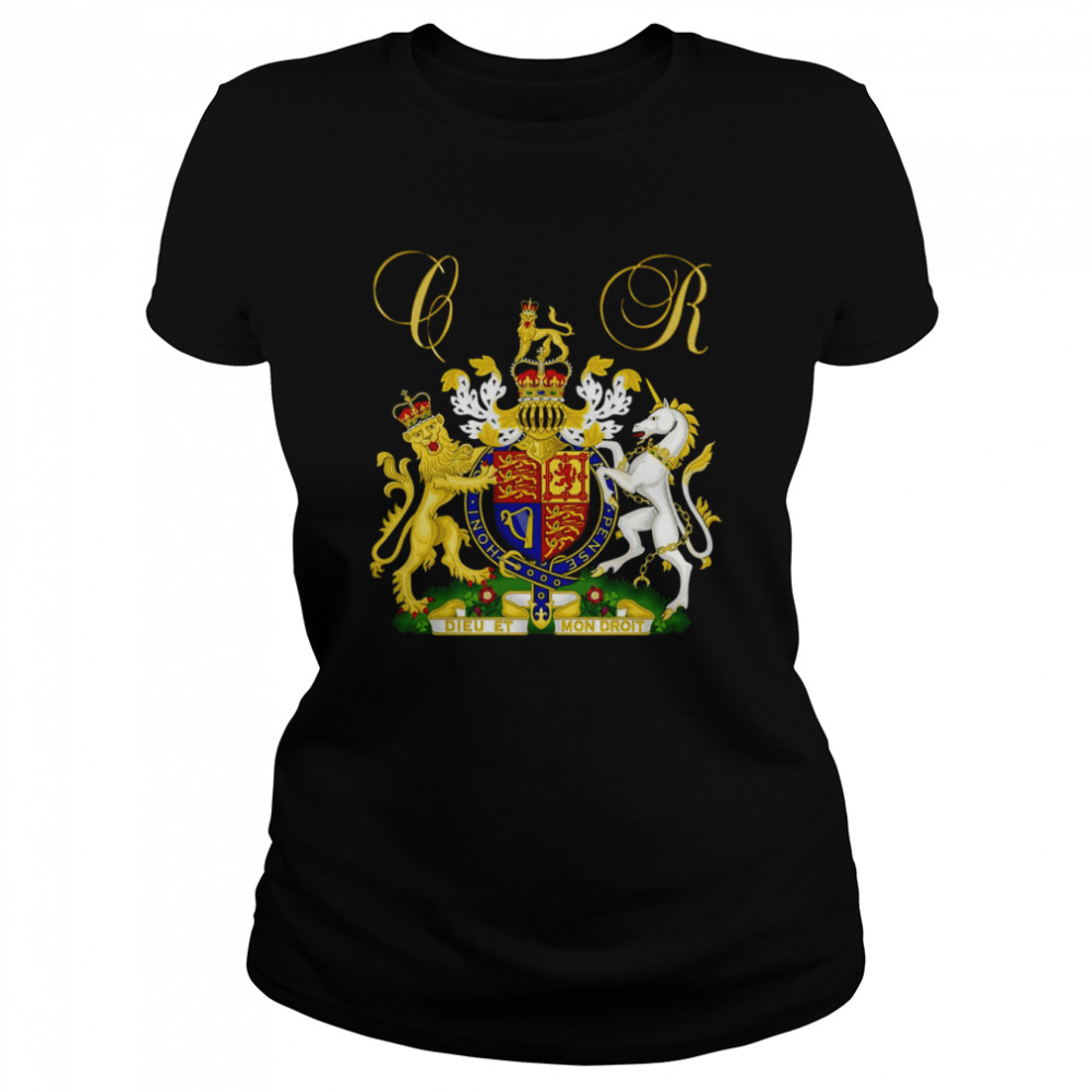 Royal Coat Of Arms Charles Iii King Charles England Shirt Classic Womens T Shirt