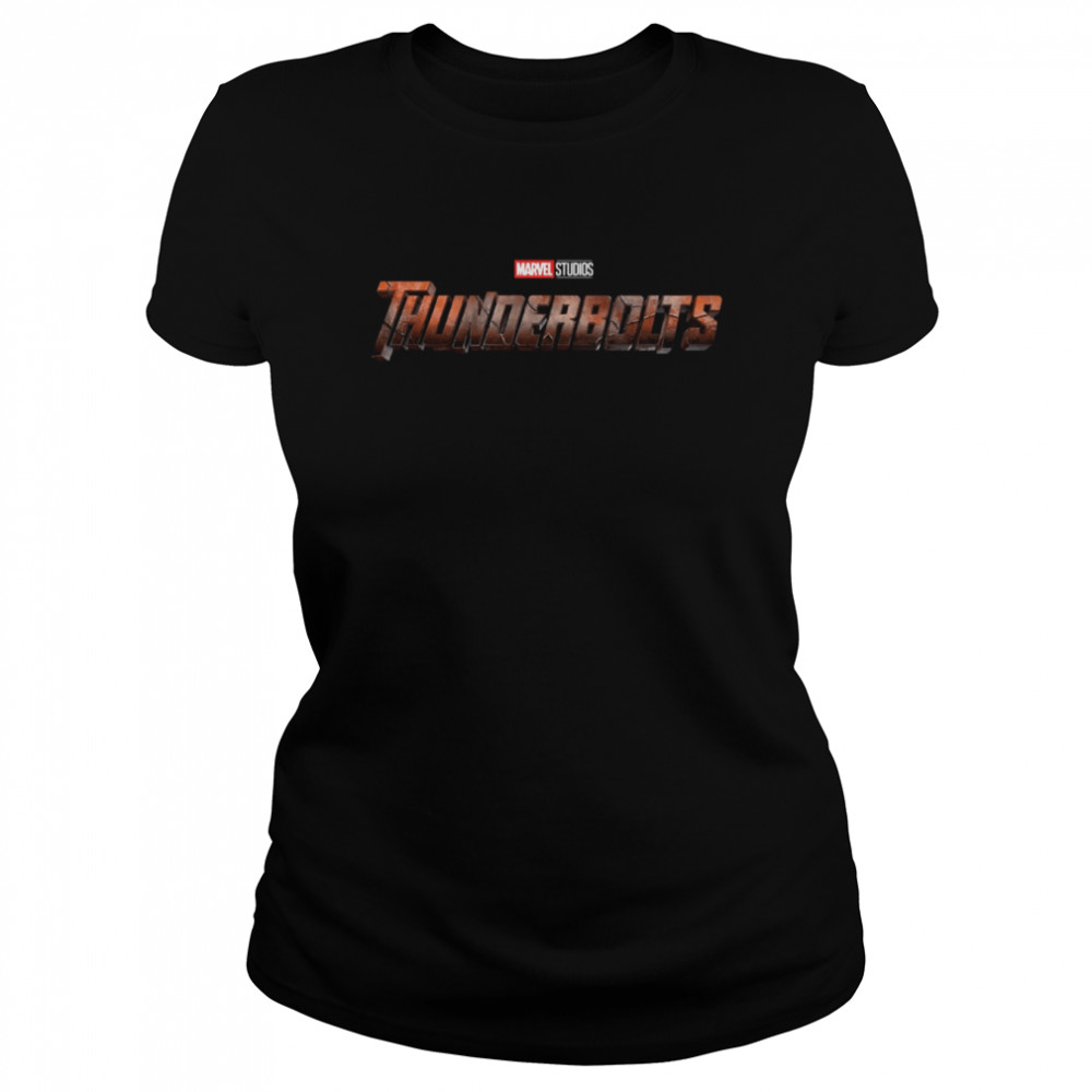 Thunderbolts Marvel Logo Shirt Classic Women'S T-Shirt