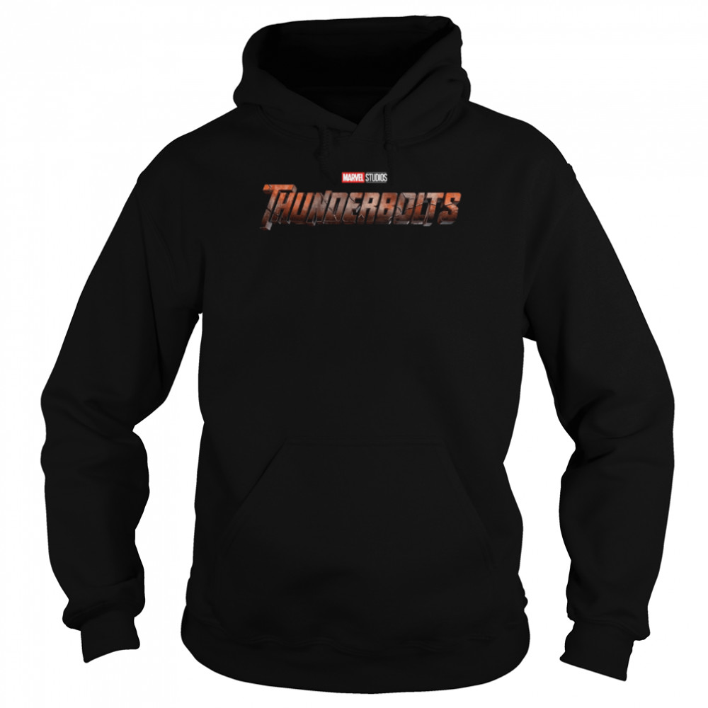 Thunderbolts Marvel Logo Shirt Unisex Hoodie