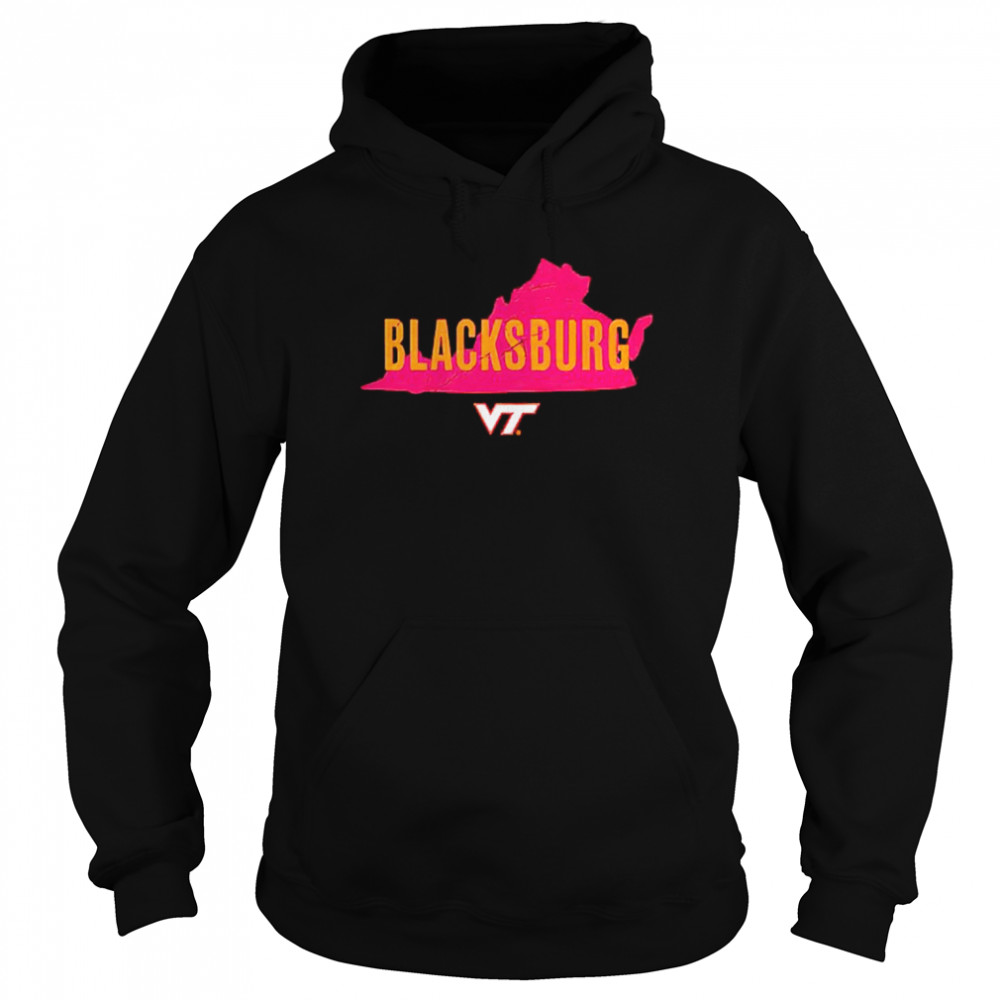 Virginia Tech Hokies Hometown Blacksburg Shirt Unisex Hoodie