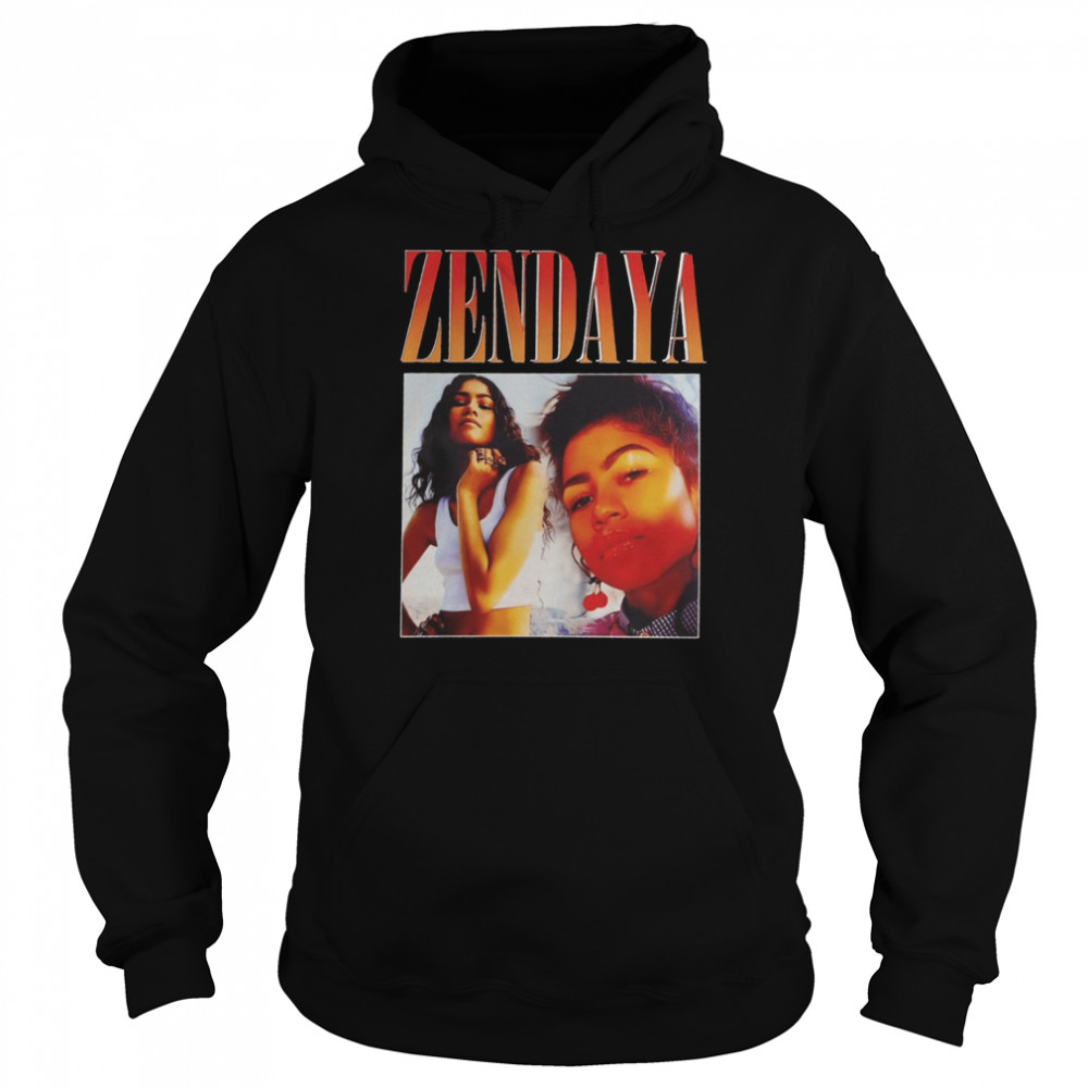 Zendaya Vintage Bootleg 90S Shirt Unisex Hoodie