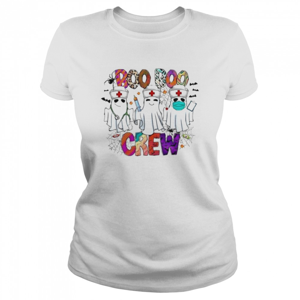 Boo Boo Crew Nurse Halloween Unisex T-Shirt Classic Women'S T-Shirt