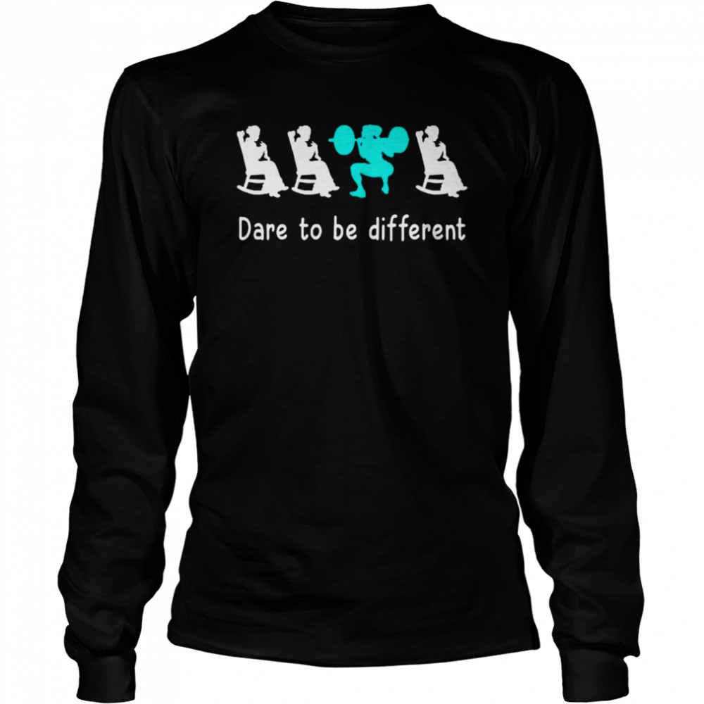 Dare To Be Different Unisex T Shirt And Hoodie Long Sleeved T Shirt