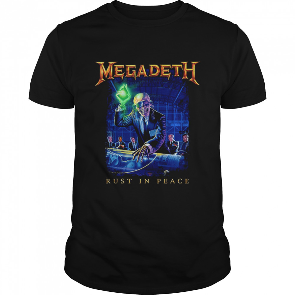 Megadeth Rust In Peace Tracklist shirt