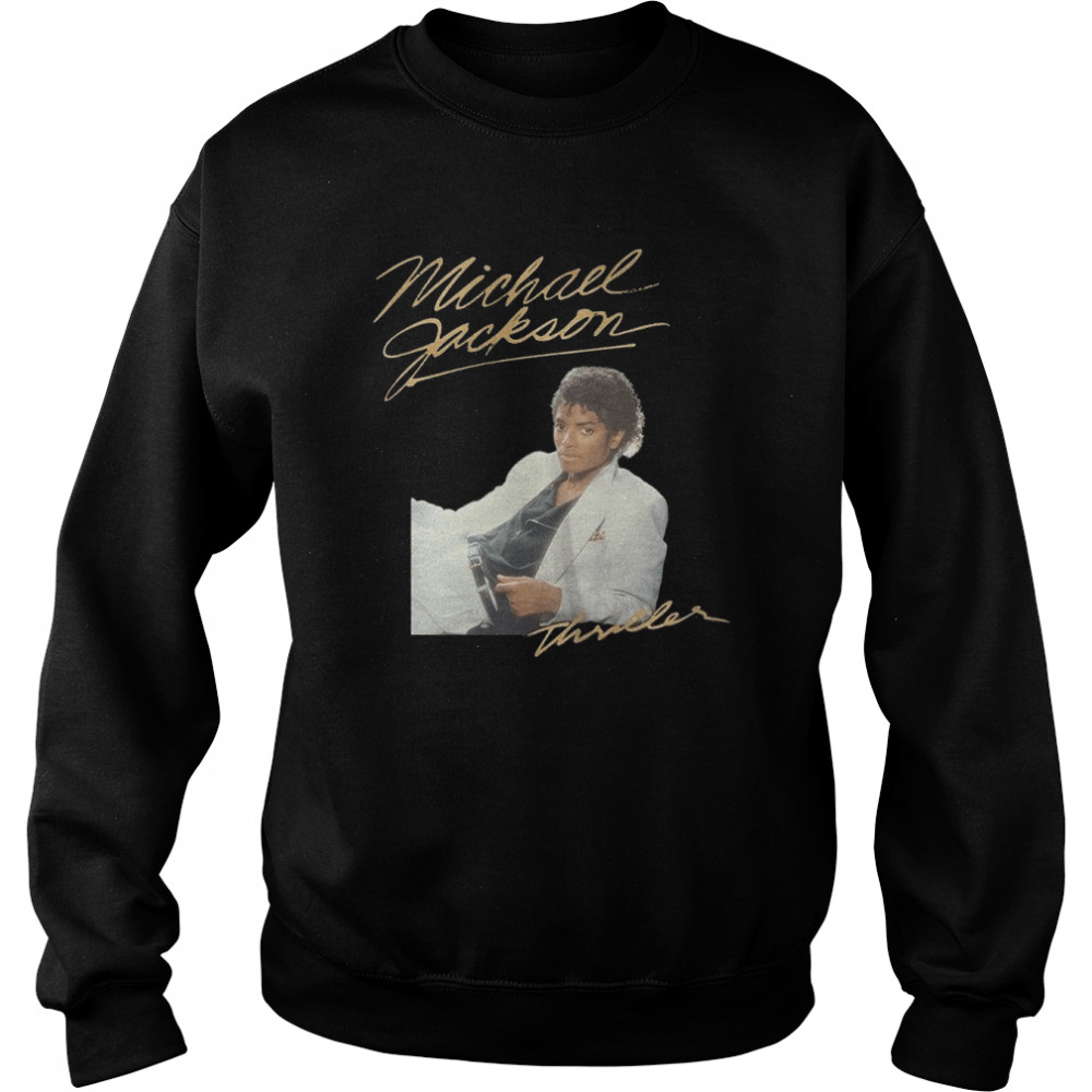 Michael Jackson Thriller Album Cover Shirt Unisex Sweatshirt