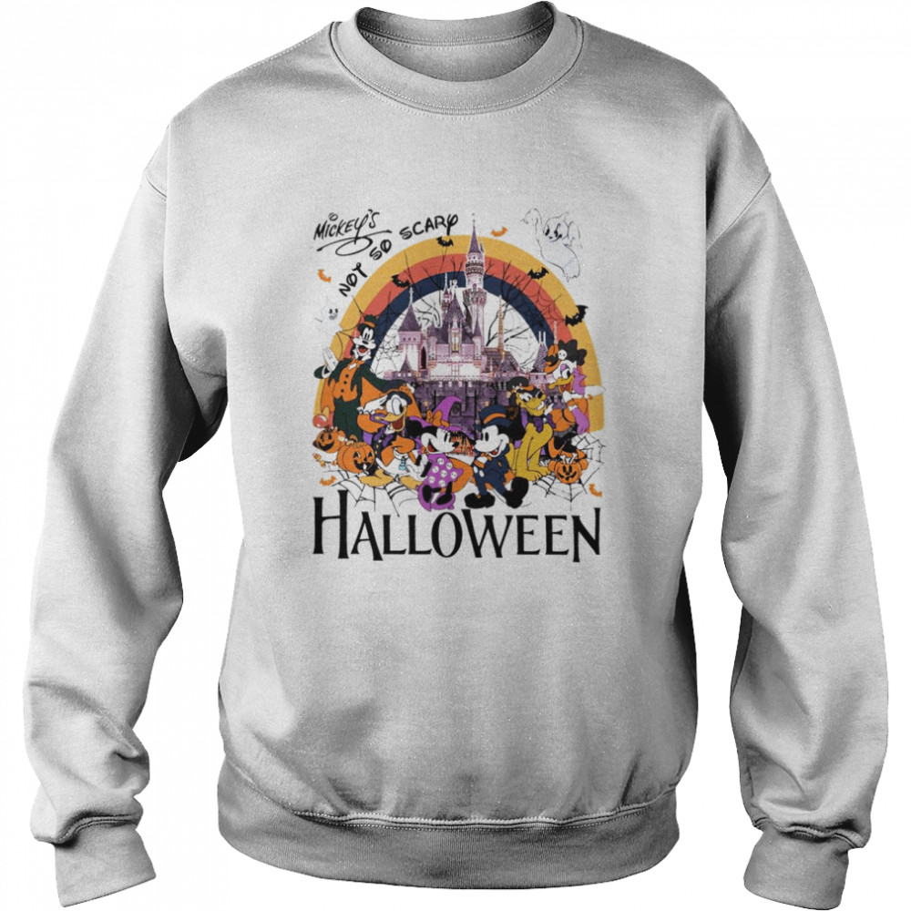 Mickey Not So Scary Halloween Party 2022 Disney Halloween T Unisex Sweatshirt