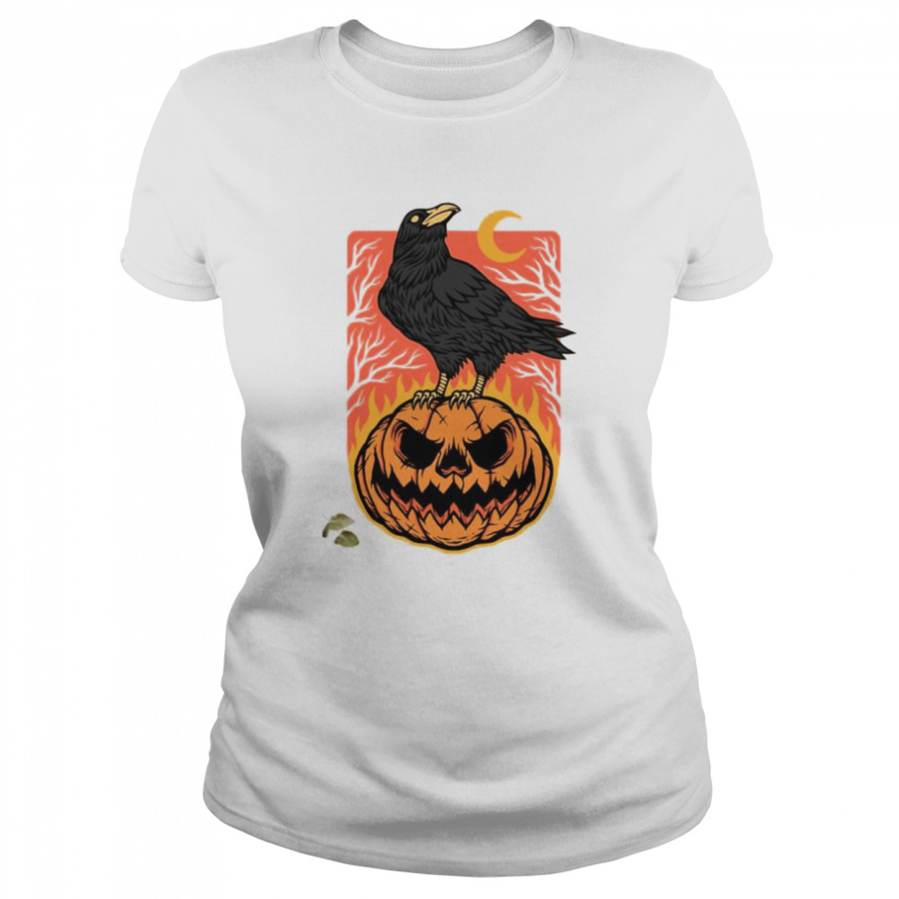 Night Iconic Halloween Shirt Classic Womens T Shirt