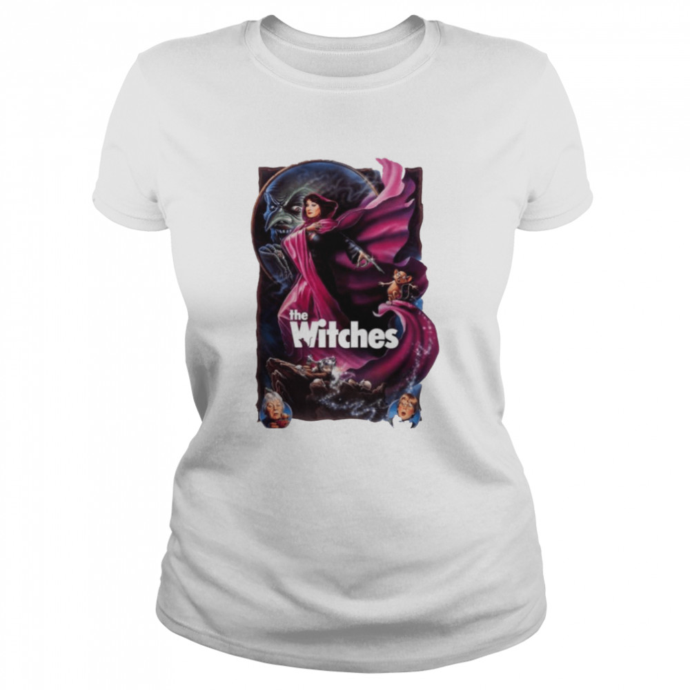 The Witches Original Horror Merch Halloween Shirt Classic Women'S T-Shirt