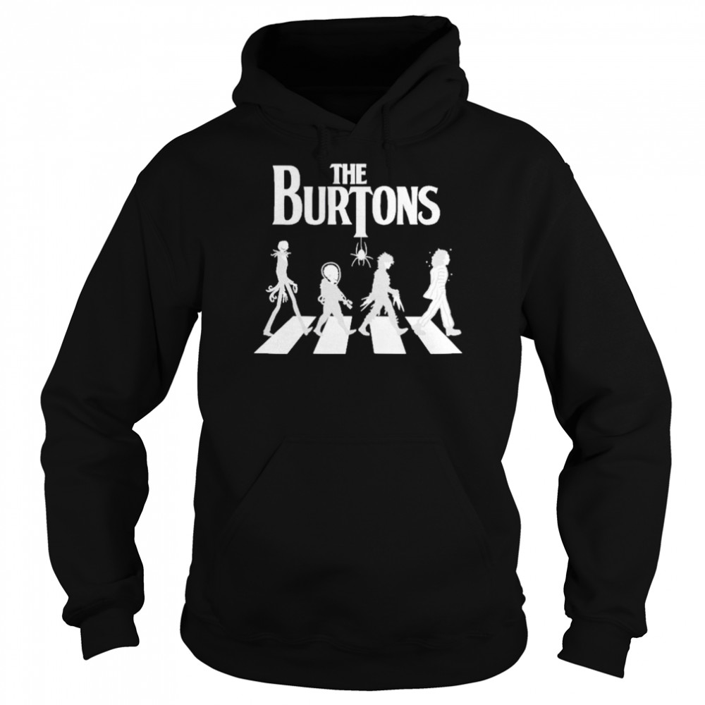 Tim Burton Beetlejuice Abbey Road Shirt Unisex Hoodie