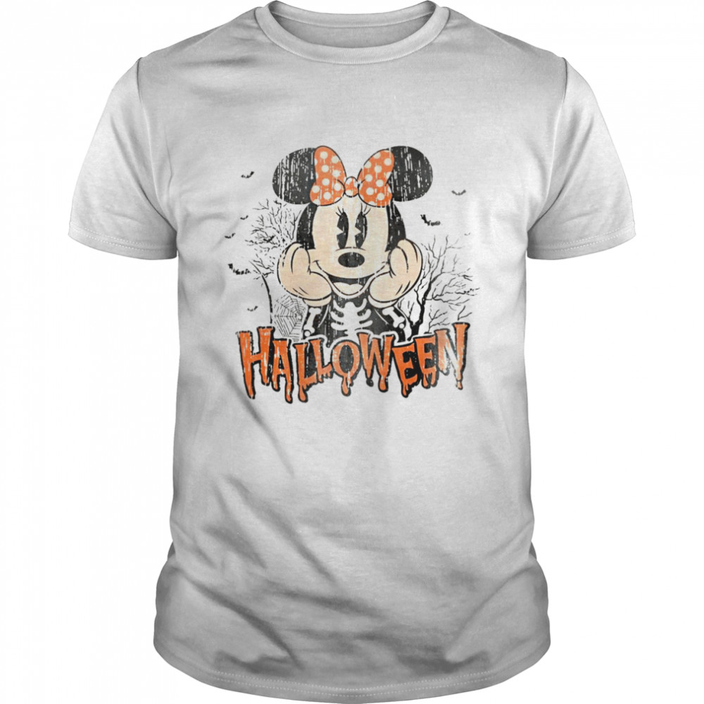 Vintage Mickey Disney Halloween Minnie Comfort Color T Shirt