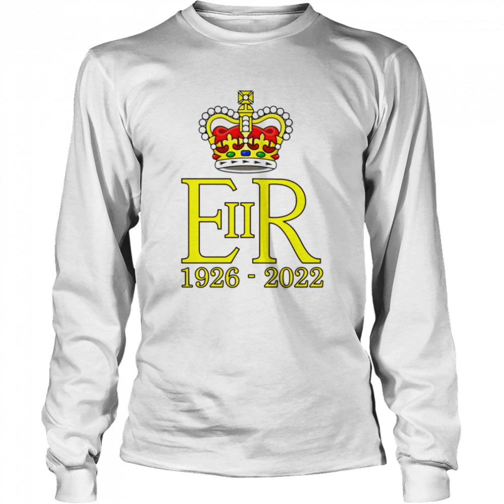 1926 2022 Eiir Queen Elizabeth Cypher Commemoration Shirt Long Sleeved T Shirt