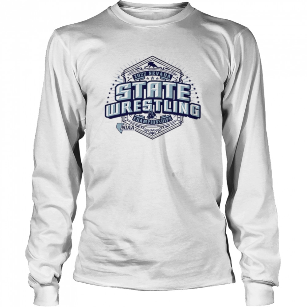 2022 Niaa State Championship Wrestling T- Long Sleeved T-Shirt