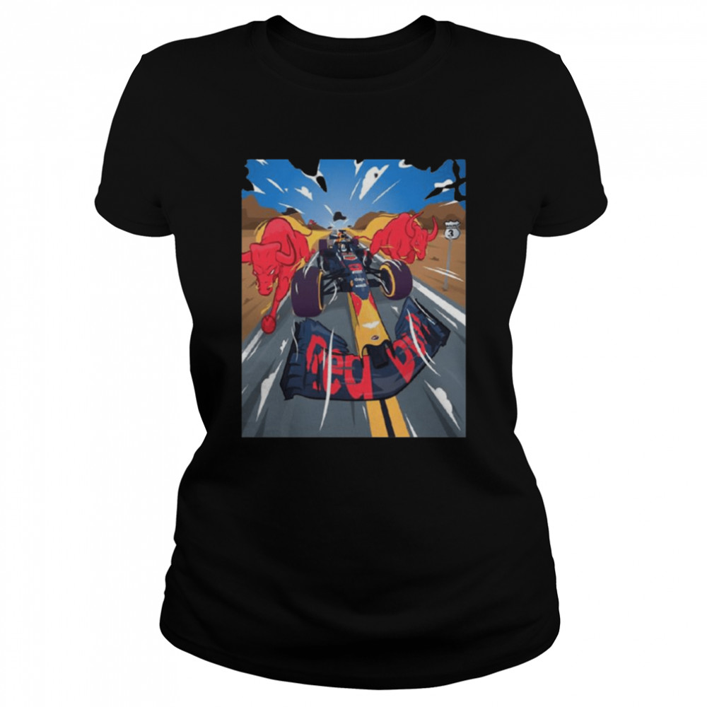 33 Max Verstappen Formula 1 Car Racing F1 Shirt Classic Womens T Shirt
