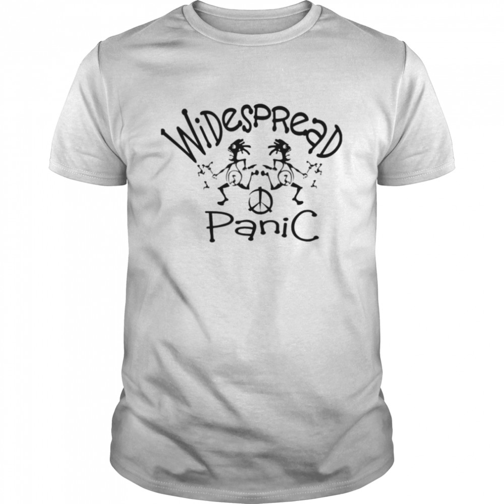Aesthetic Black And White Art Widespread Panic shirt
