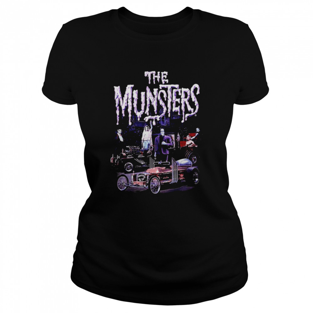 Aesthetic Design The Munsters Retro Shirt Classic Women'S T-Shirt